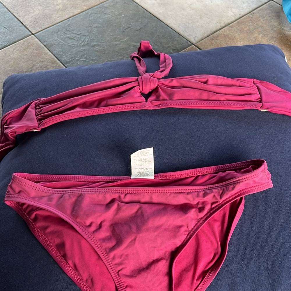 Pink halter bikini DKNY - Picture 4 of 5